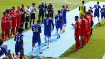 El Chelsea celebra el título con un empate ante el Liverpool