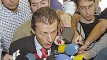 <b>DA LA CARA. </b>Butragueño ejerce ya de director deportivo.