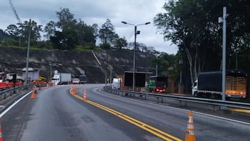Vía Bogotá - Villavicencio: Hasta cuándo estará cerrada y qué ha dicho el Ministerio de Transporte