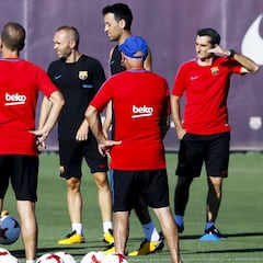 El Real Madrid viaja hoy y el Barça tiene sesión voluntaria