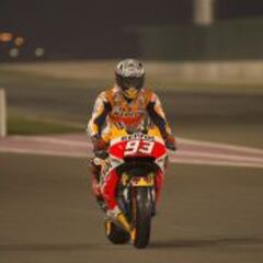 Márquez: "Perdemos mucho tiempo en el paso por curva"