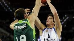 El Madrid logra su primera victoria en la Euroliga