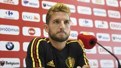 Mertens con B&eacute;lgica. 