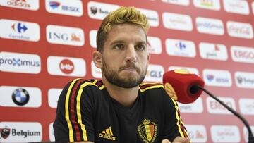 Mertens con Bélgica.