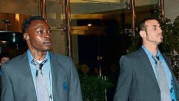 <b>ASALTO. </b>El equipo de Mané aterrizó en la tarde de ayer en Málaga. Busca en la Costa del Sol los puntos para aliviar una situación difícil.