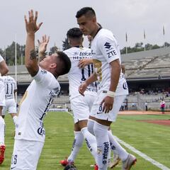 Sin goles de último momento, Pumas desplazaría a Cruz Azul del liderato
