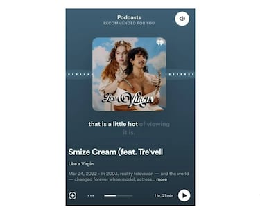 Spotify muestra sus podcast como los videos de TikTok