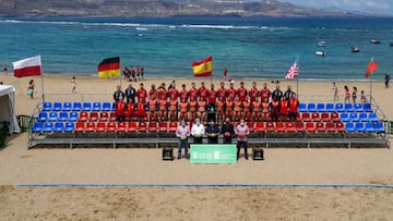 España prepara los Europeos
de Playa en Las Canteras