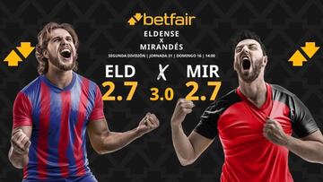CD Eldense vs. CD Mirandés: horario, dónde ver, pronósticos y clasificación