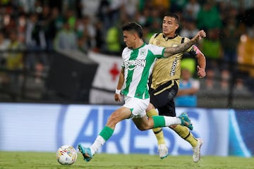 Gran partido en el Atanasio Girardot entre Atlético Nacional y Águilas Doradas. Dorlan Pabón abrió el marcador.