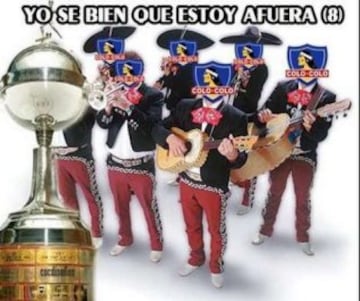 Los memes que dejó la eliminación de Colo Colo