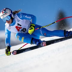 Bassino arrebata el oro en el Super-G a Shiffrin