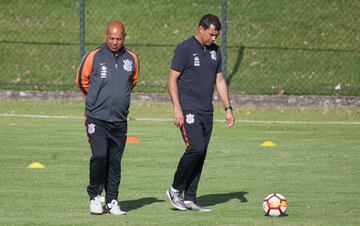 Corinthians ya se adapta a la altura de Bogotá