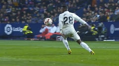 El control con que Vinicius deleitó ante el Levante