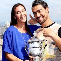 Flavia Pennetta: "Fognini era un caballo desbocado"