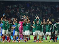 Armando Gonzalez of Mexico during 2026 International Friendly match between Mexico (Mexican National team) and Iceland (Islandia) at La Corregidora Stadium, on February 25, 2026 in Santiago de Queretaro, Mexico.
