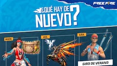 Agenda semanal de Free Fire del 21 al 26 de junio con Giro de Verano y Ruleta Mágica