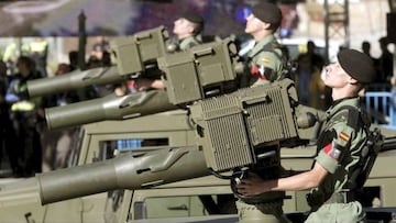 España gana en seis meses casi dos mil millones de euros con la venta de armas