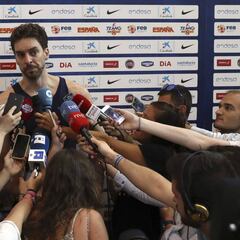 Pau Gasol: "Ojalá ganemos el oro para dedicárselo a Llull"