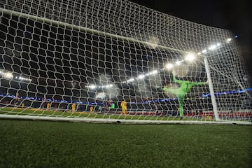 1-1. Leo Messi marcó el gol del empate.