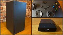 Imágenes de Xbox Series X y su mando