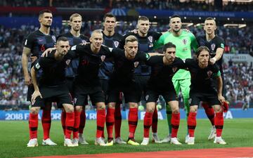 Equipo de Croacia.