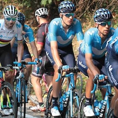 Valverde, Froome y Dumoulin, estrellas del Tour de los Emiratos