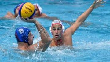 España batió a Rumanía en waterpolo.