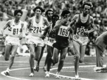 Carrera increíble. El español Mariano Haro quedó cuarto (#169) en Múnich 72 en la carrera de 10.000m. Años más tarde el ganador Lasse Viren (#226), quien se cayó en el paso de 4.000m y luego remontó batiendo el récord de la distancia, reconoció que se hacía transfusiones con su propia sangre, práctica no prohibida entonces.