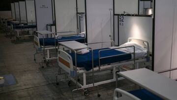 Así es el primer hospital de campaña de México para tratar el Coronavirus