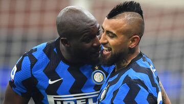 Vidal y Alexis sonríen en el clásico y acechan al Milan en la Serie A