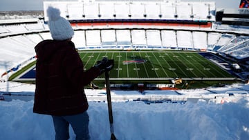 A huge weekend clash could be affected by snowy conditions as bad weather is predicted.