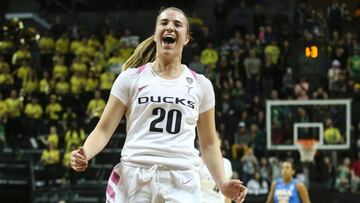 Sabrina Ionescu: "?Que me mandan a cocinar? Bueno, estoy sirviendo triples-dobles..."