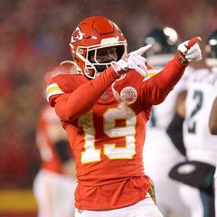 Los Kansas City Chiefs pierden a dos wide receivers