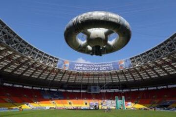 Todo a punto para los Mundiales de Atletismo Moscú 2013