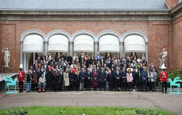 Foto de familia de los premiados en los Ondas 20 y 21