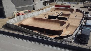 As¨ª ha quedado el park outdoor.