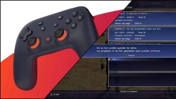Usuarios reportan problemas en el sistema de guardado de Final Fantasy XV en Google Stadia