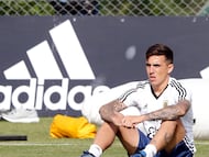 Cordoba 17 Noviembre 2018: Renzo Saravia de Argentina
Entrenamiento de la seleccin Argentina en el Hotel Orfeo de Salsipuedes, Cordoba
FOTO ORTIZ GUSTAV0 17/11/18 ENTRENAMIENTO ARGENTINA