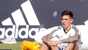 Cordoba 17 Noviembre 2018: Renzo Saravia de Argentina
Entrenamiento de la seleccin Argentina en el Hotel Orfeo de Salsipuedes, Cordoba
FOTO ORTIZ GUSTAV0 17/11/18 ENTRENAMIENTO ARGENTINA