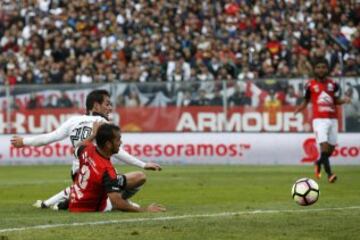 Colo Colo recibió a Antofagasta en el Monumental.