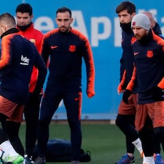 Valverde recupera a Piqué y 'se carga' a Yerry Mina ante el Girona