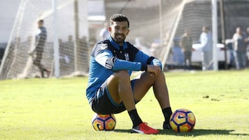 Alberto Jiménez durante la entrevista.
