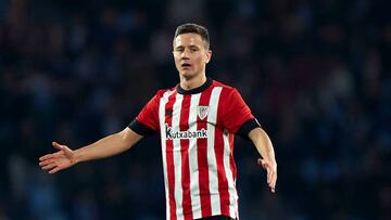 Cuarta lesión de Herrera en Bilbao