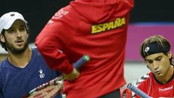 <b>DECISIÓN. </b>Feliciano López podría estar en los individuales de la Copa Davis si lo decide Corretja.