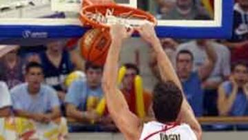 <b>ANOTADOR. </b>Pau Gasol fue una vez más decisivo y fue el máximo anotador español con 26 puntos.