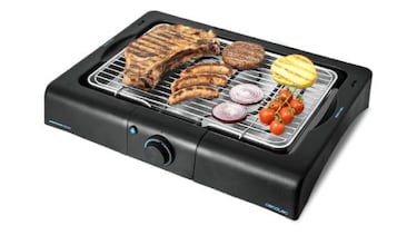 Cocina tus platos con esta barbacoa elctrica de sobremesa ajustable en tres niveles