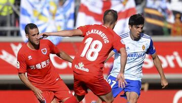 Eguaras corta la racha del Numancia