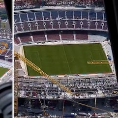 El Barça publica un vídeo del progreso del Camp Nou y su estado ha generado debate