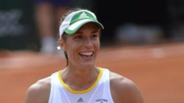 La alemana Andrea Petkovic alcanza los cuartos en París